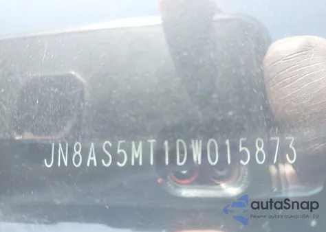 2013 Nissan Rogue Sv z USA, uszkodzony, nr VIN JN8AS5MT1DW015873